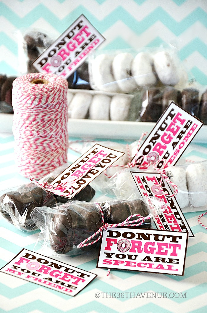 Free Valentine Gift Ideas
 The 36th AVENUE Free Printable – Donut For