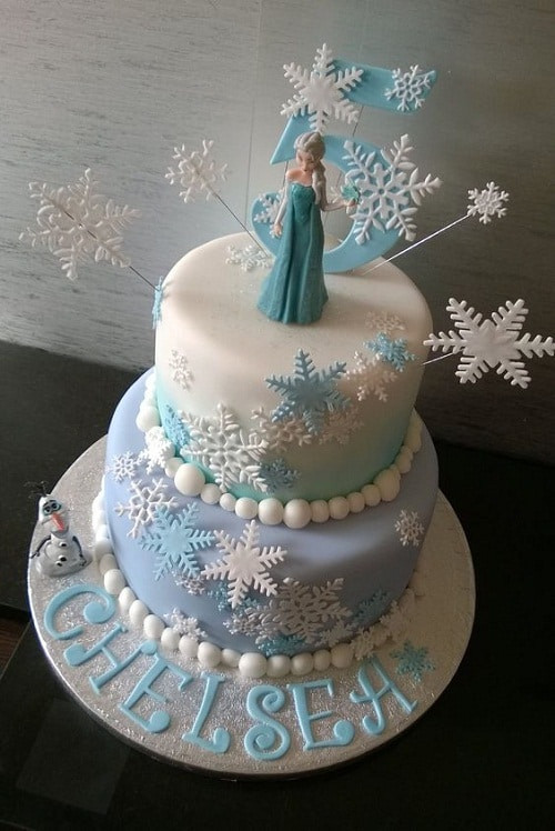 Frozen Birthday Cake
 21 Disney Frozen Birthday Cake Ideas and My Happy