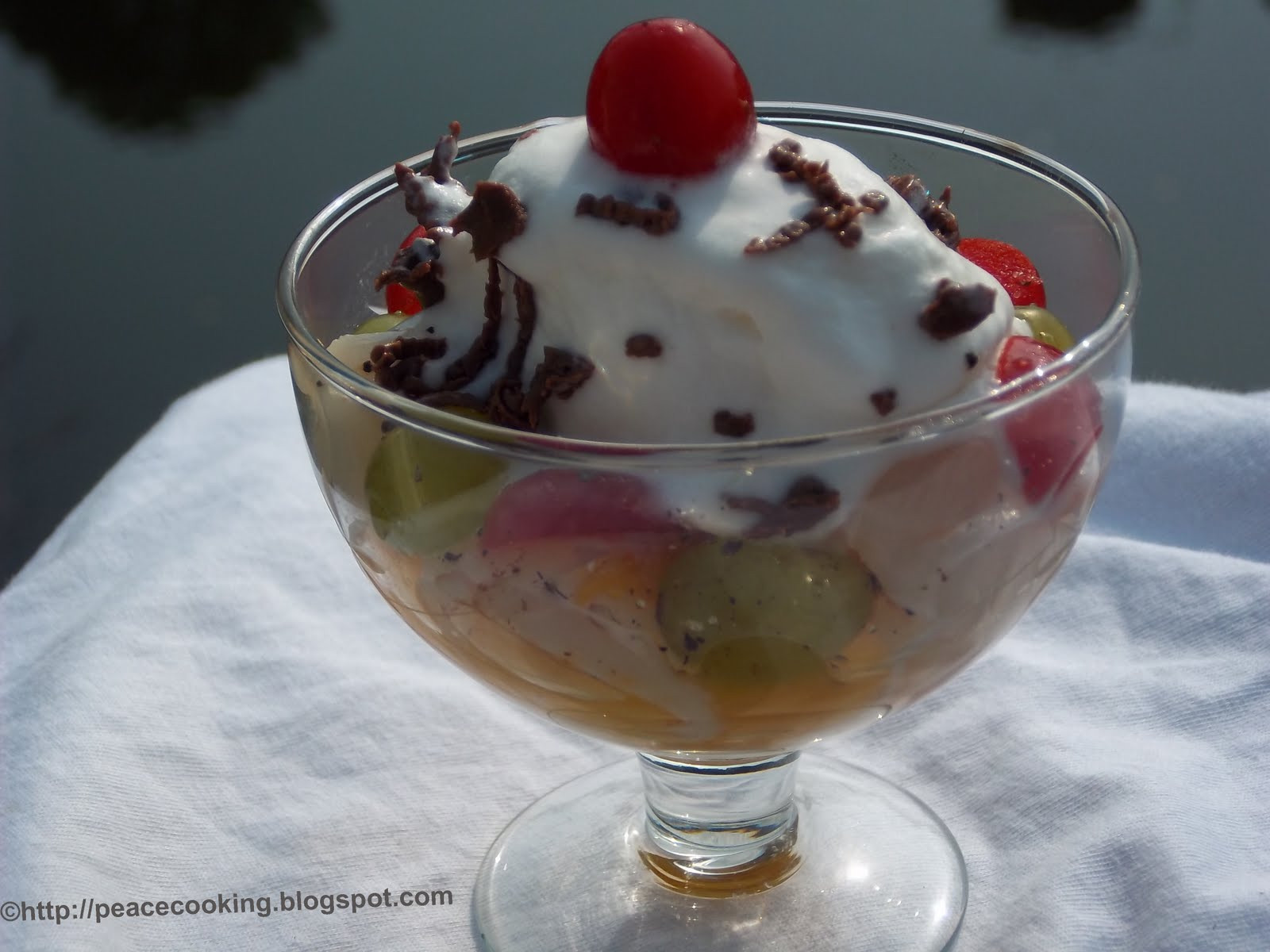Fruitcake And Ice Cream
 TIPS FOR DELICIOUS AND HEALTHY COOKING Mixed Fruit Ice cream