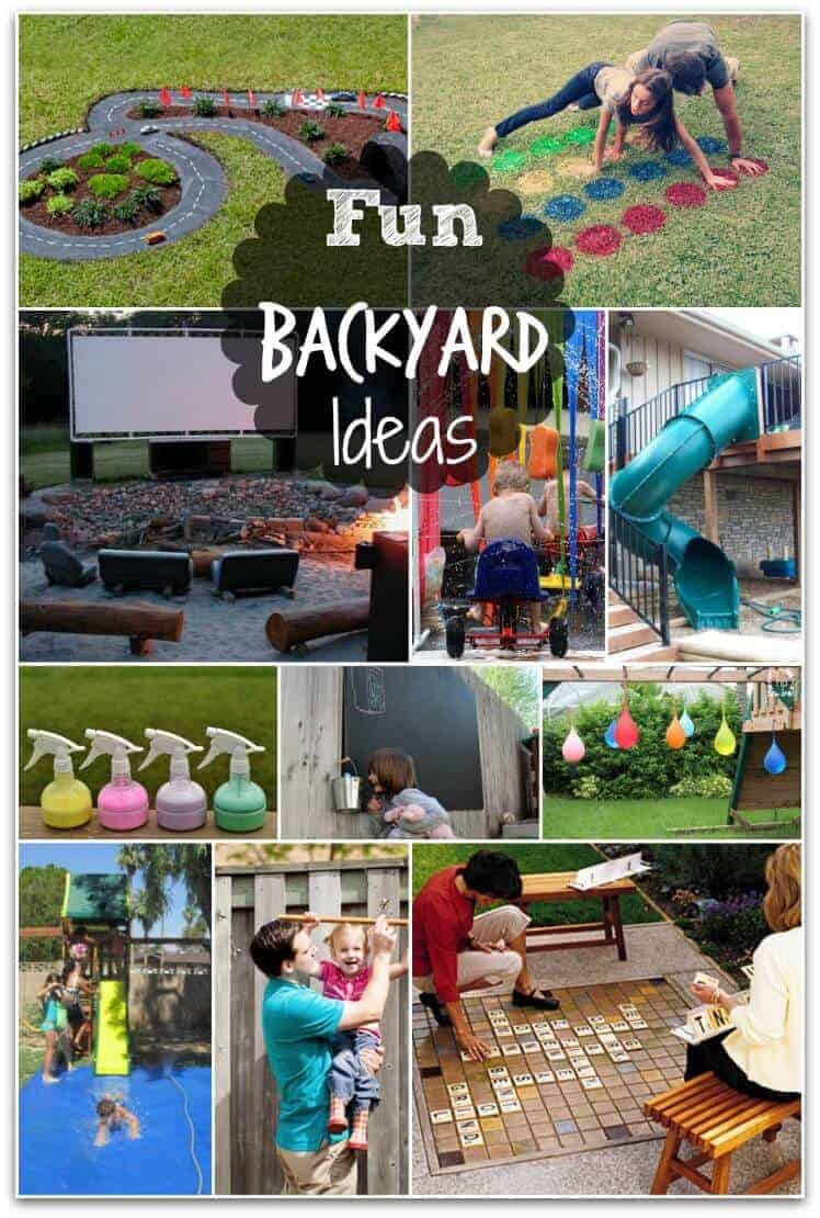 Fun Backyard Party Ideas
 Fun Backyard Ideas these DIY ideas will make summertime
