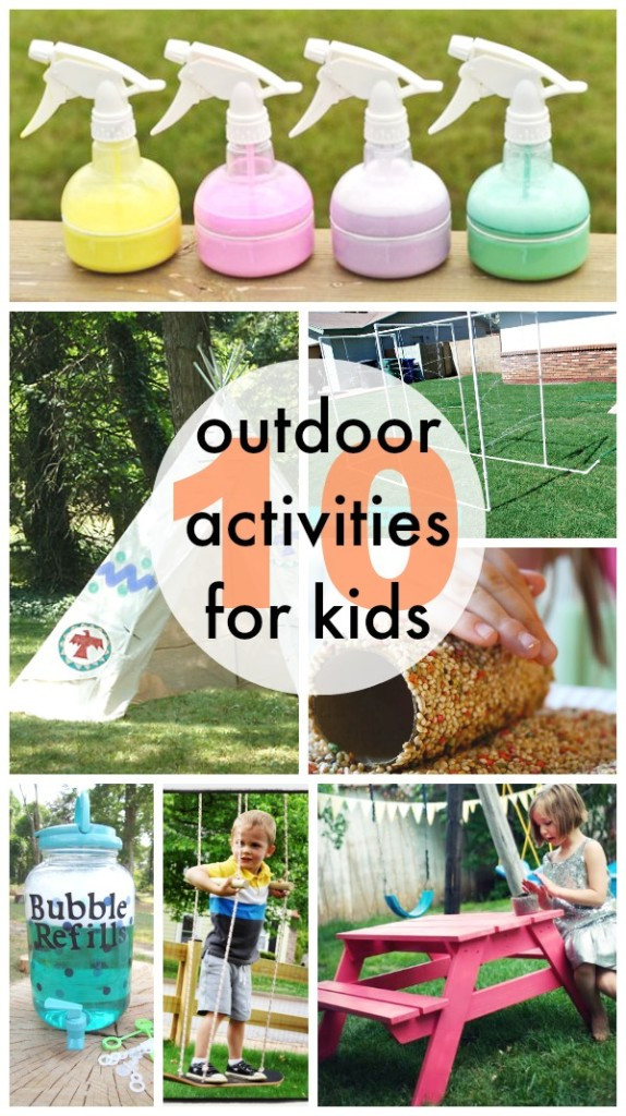 Fun Outdoor Games For Kids
 10 outdoor activities for kids Classy Clutter