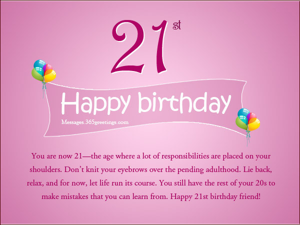 Funny 21St Birthday Quotes
 FUNNY 21ST BIRTHDAY QUOTES FOR BEST FRIENDS image quotes