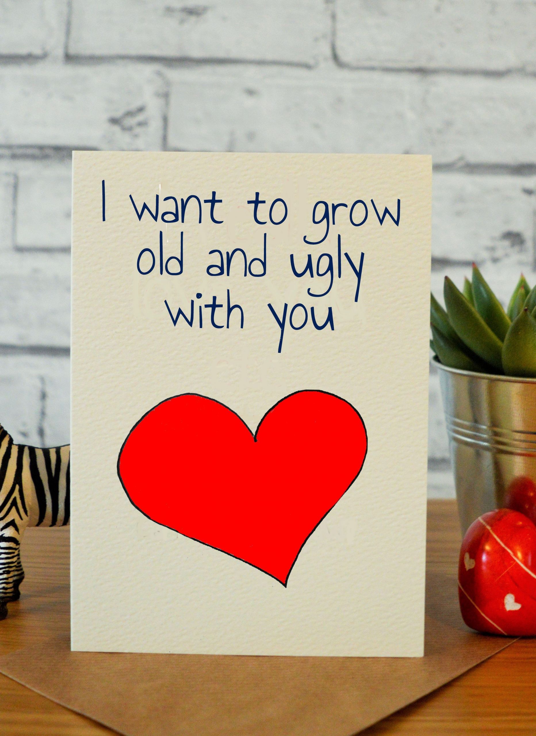 Funny Valentines Day Gifts For Him
 Old & Ugly heartday