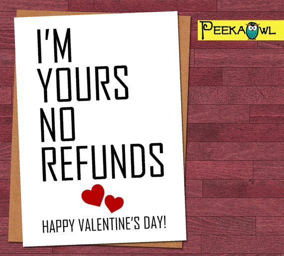 Funny Valentines Day Gifts For Him
 Funny Valentine s Day quote is a digital card
