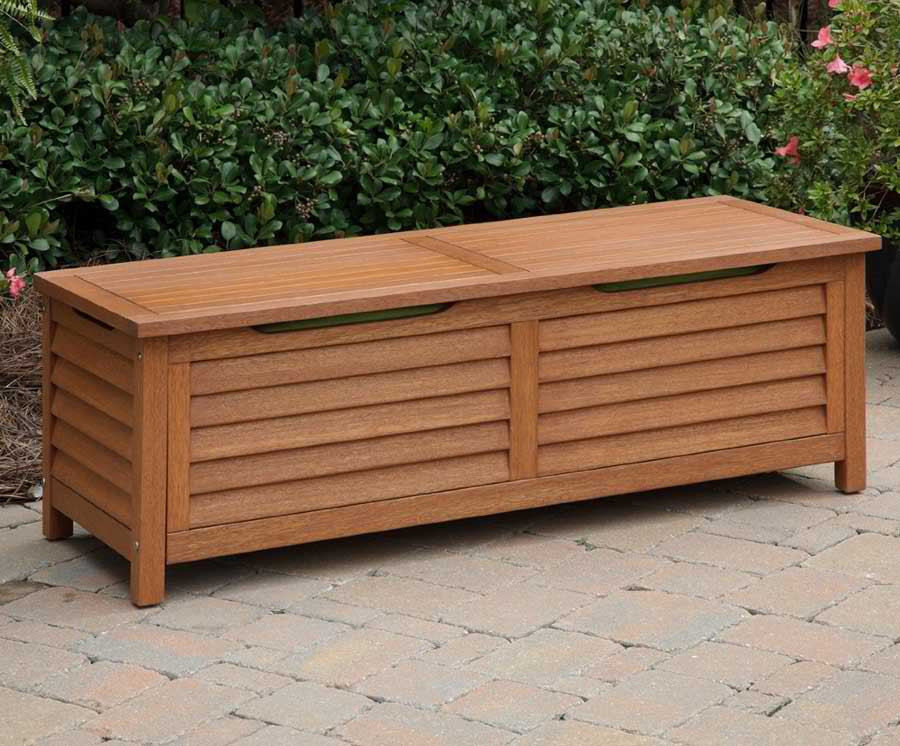Garden Storage Bench
 Outdoor Storage Benches PDF Woodworking
