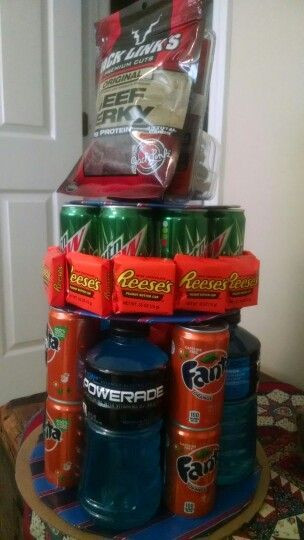 Gift Ideas For 18 Year Old Boyfriend
 Personalized Tower of Treats for 18 year old boy man