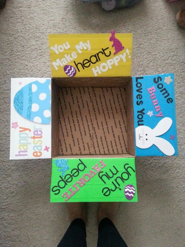 Gift Ideas For Marine Boyfriend
 Easter Care Package for my Marine ♥ cute ideas