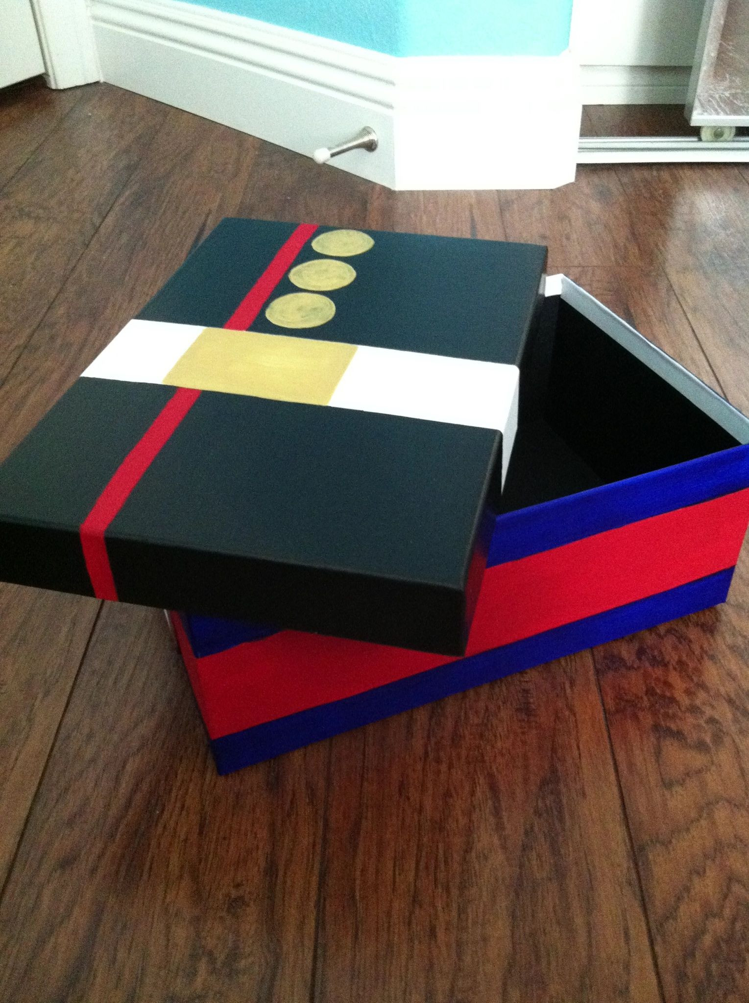 Gift Ideas For Marine Boyfriend
 Made a memory box for me and my boyfriend dressblues