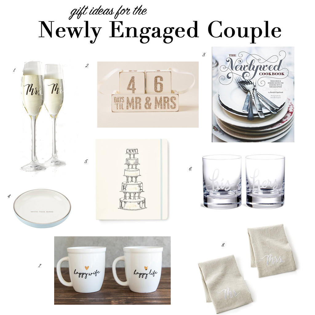Gift Ideas For Newly Engaged Couples
 Gift Ideas for the Newly Engaged Couple