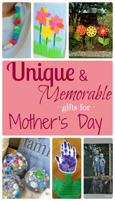 Gifts For Mother's Day
 Unique and Memorable Handmade Mothers Day Gifts
