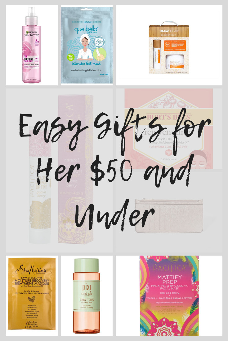 Girlfriend Gift Ideas Under $50
 Fun Easy Gift Ideas for Her $50 and Under