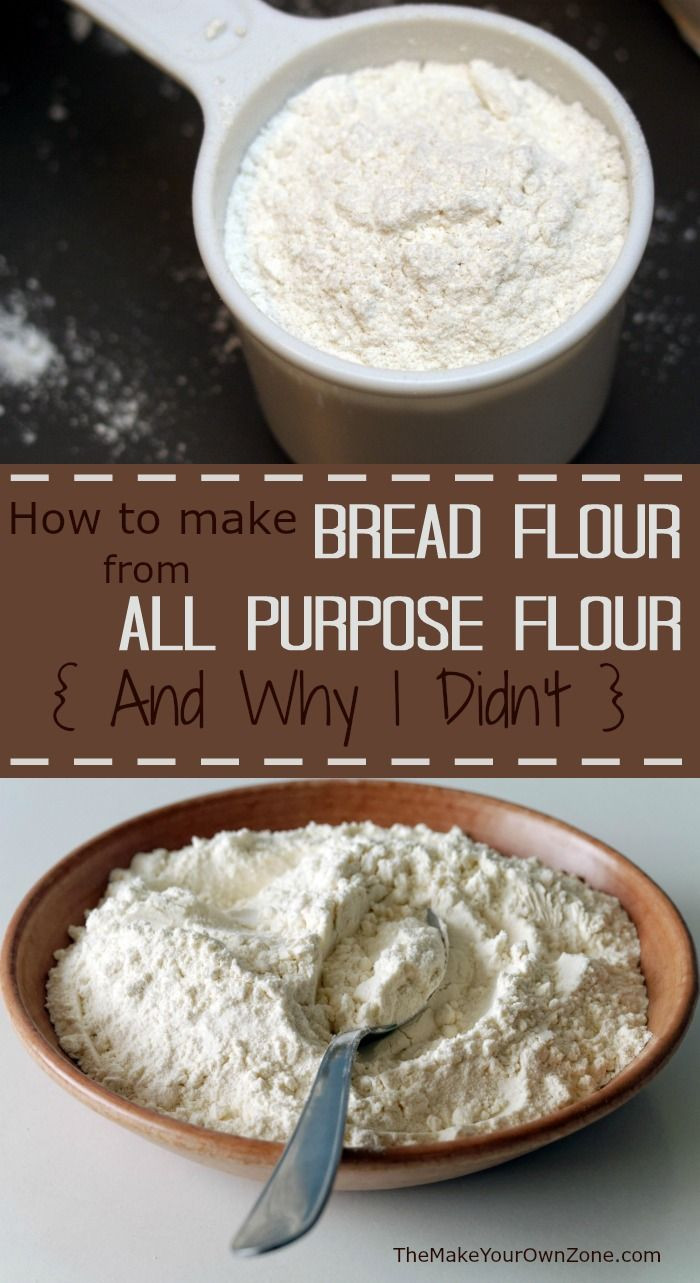 Gluten Free Bread Machine Recipes All Purpose Flour
 How to make bread flour from all purpose flour