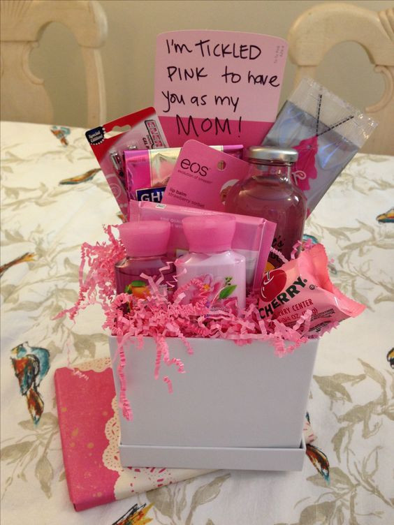 Good Ideas For Mother's Day
 Tickled Pink DIY Mothers Day Gift Basket Ideas