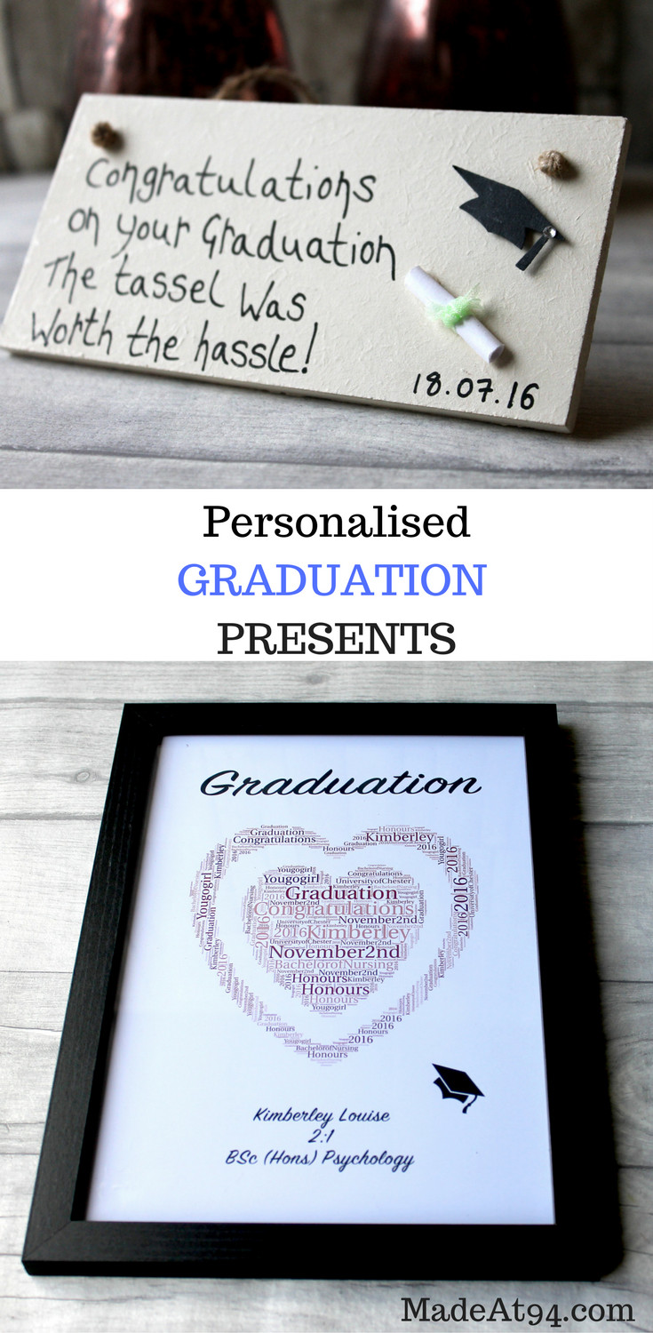 Graduation Gift Ideas For Boyfriend
 Personalised Graduation Gifts Grad