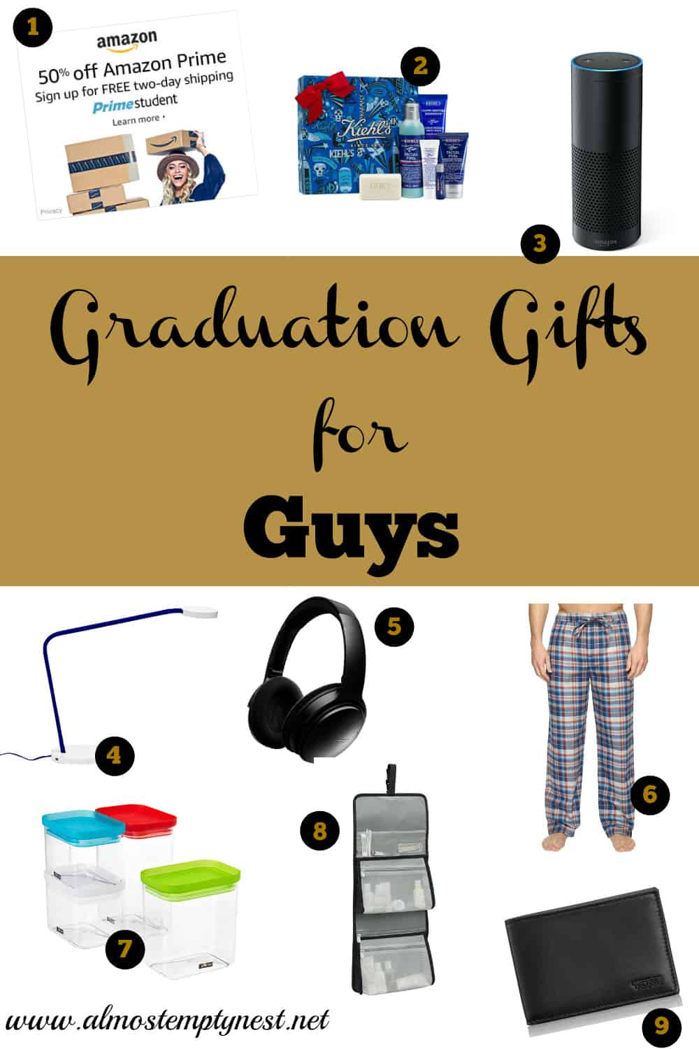 Graduation Gift Ideas For Guys
 Graduation Gifts for Guys Almost Empty Nest