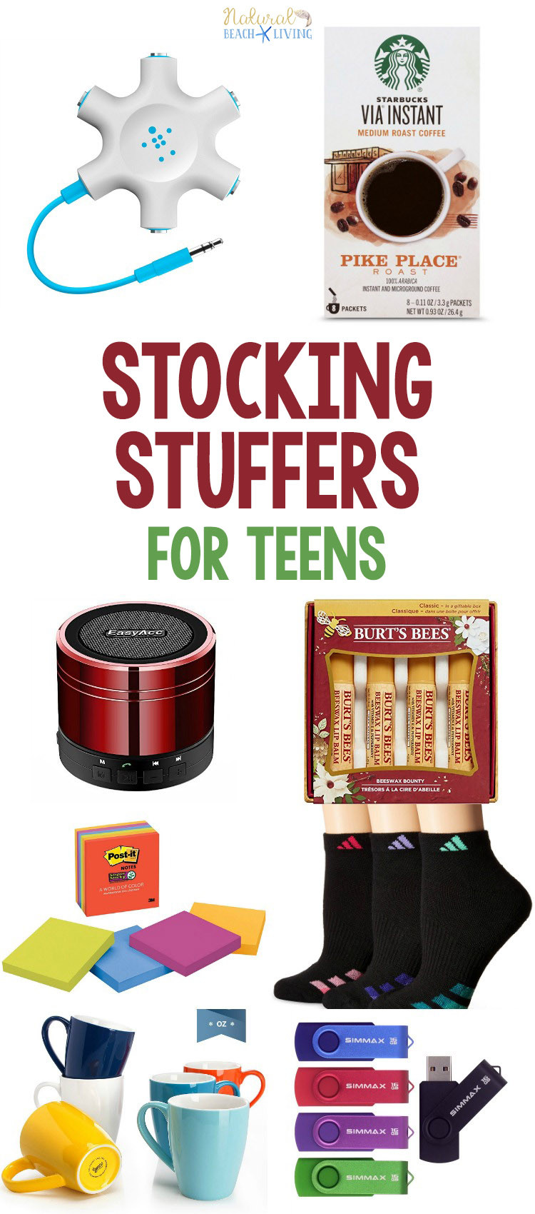 Great Gift Ideas For Teen Boys
 25 Stocking Stuffers for Men and Teen Boys Natural