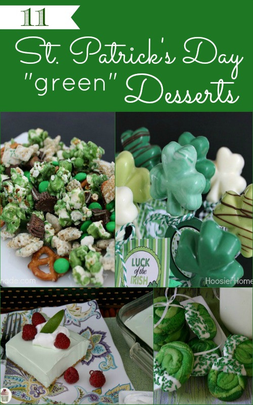 Green Desserts For St Patrick'S Day
 30 St Patrick s Day Desserts Hoosier Homemade