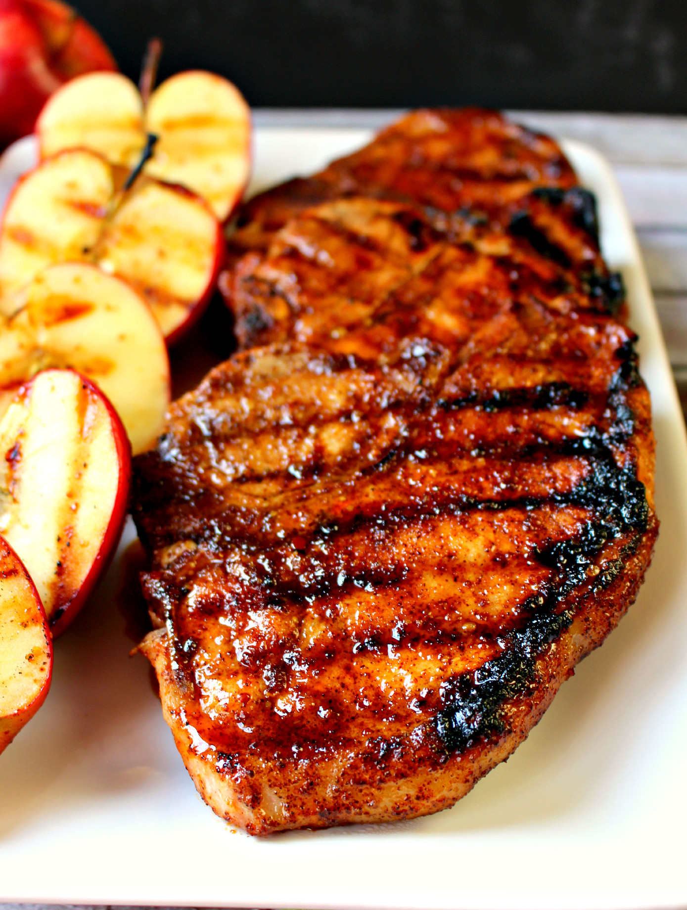 Grilled Bbq Pork Chops
 Grilled Apple Cider Glaze Pork Chop – Best Healthy BBQ