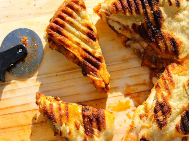 Grilled Panini Sandwich Recipes
 Grilled Pizza Panini Sandwich Recipe