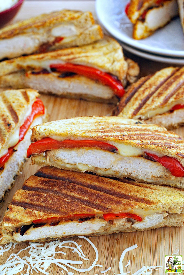 Grilled Panini Sandwich Recipes
 Grilled Chicken Panini Sandwich Recipe