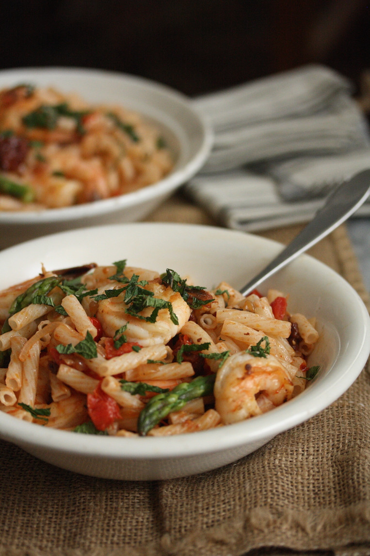 Grilled Shrimp Pasta
 Grill Like an Italian with Colavita Spicy Grilled Shrimp