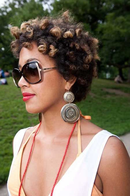Hairstyle For Black Girls With Short Hair
 Short hairstyles for black women 2013