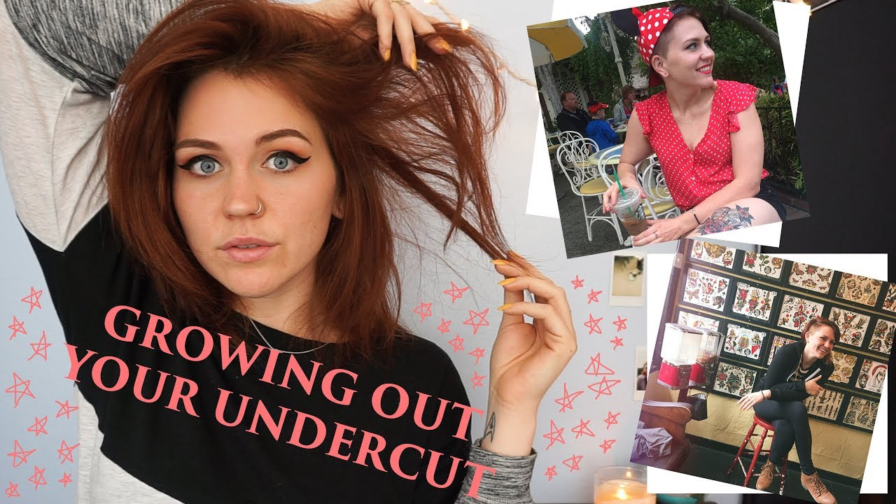 Hairstyles For Growing Out Undercut
 GROWING OUT YOUR UNDERCUT Tips & How To Hide It