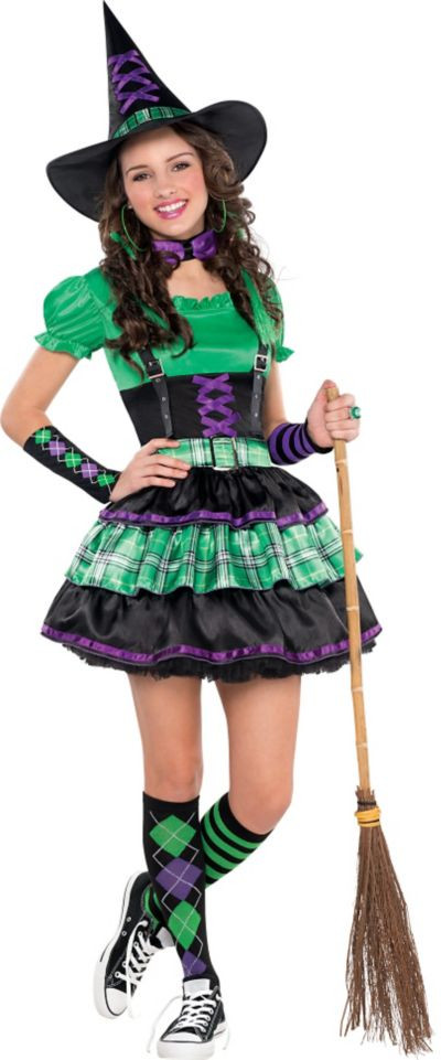 Halloween Costumes For Girls Party City
 Teen Girls Wicked Cool Witch Costume