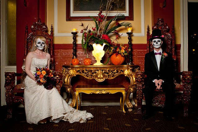Halloween Themed Wedding
 Wedding Trends Halloween and Fall Wedding Themes