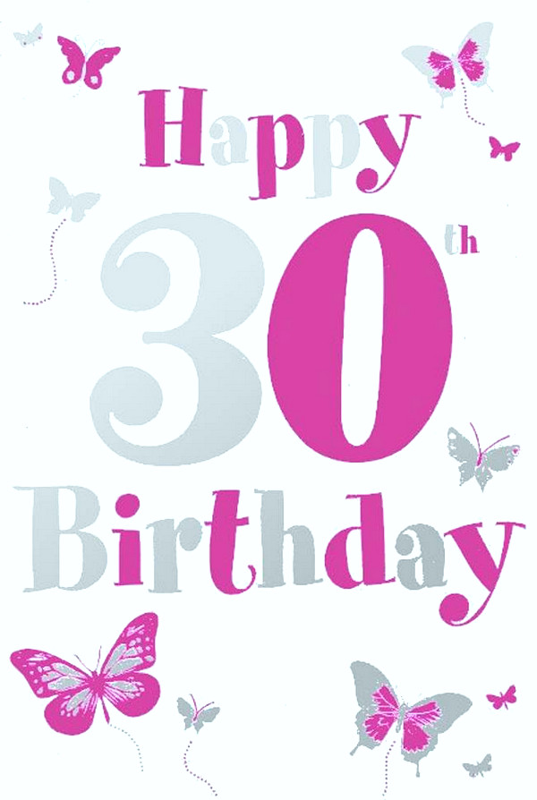Happy 30 Birthday Quotes
 Sweet Happy 30th Birthday Quotes and Wishes