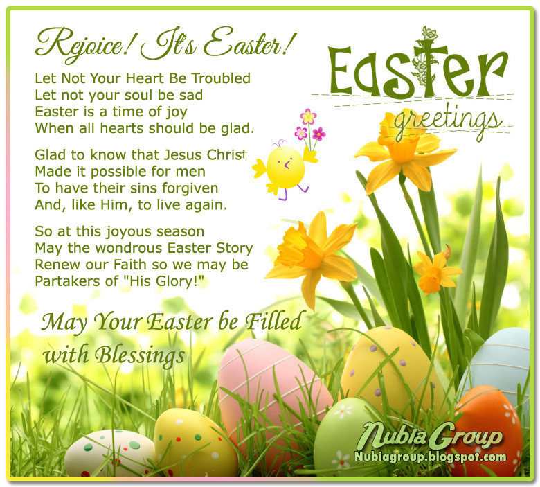 Happy Easter Blessings Quotes
 Easter Wishes Quotes QuotesGram