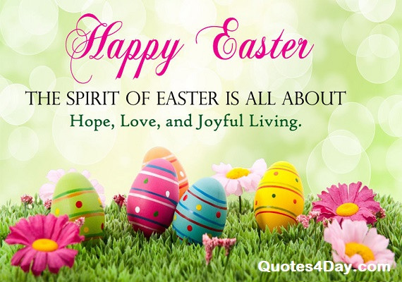 Happy Easter Wishes Quotes
 Quotes4Day