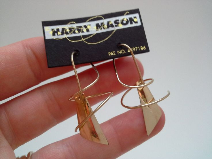 Harry Mason Earrings
 43 best Vintage Earrings images on Pinterest