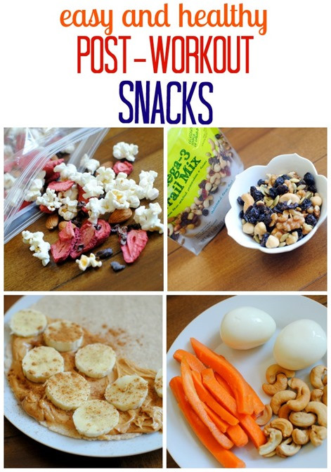 Healthy After Dinner Snacks
 Easy and Healthy Post Workout Snacks Peanut Butter Fingers