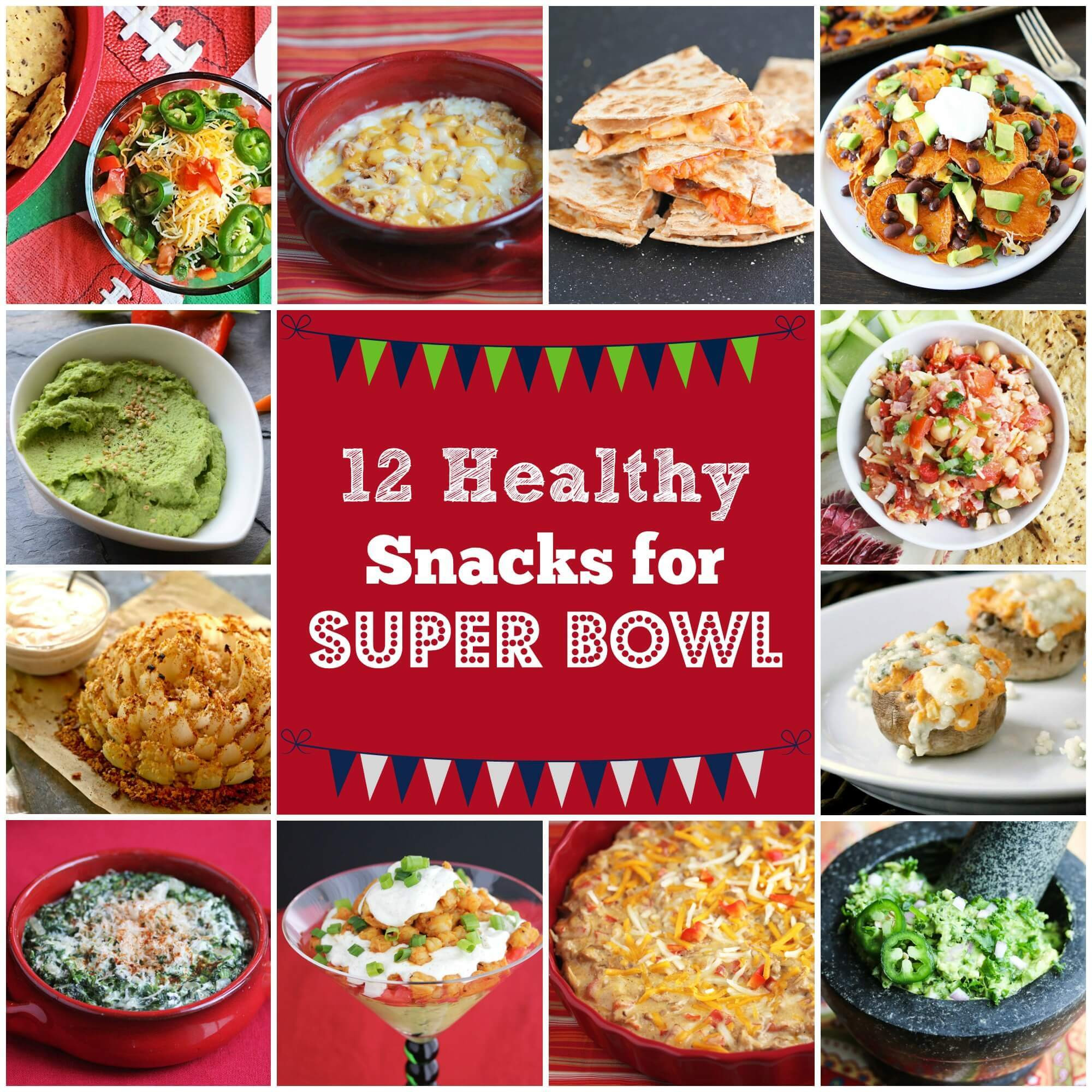 Healthy Super Bowl Appetizers
 12 Healthy Super Bowl Snack Recipes Jeanette s Healthy