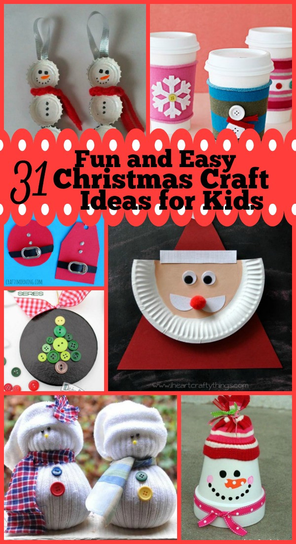 Holiday Crafts Gift Ideas
 31 Easy and Fun Christmas Craft Ideas for Kids Christmas
