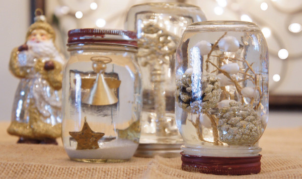 Holiday Crafts Gift Ideas
 Homemade snow globes the merriest of kids Christmas crafts