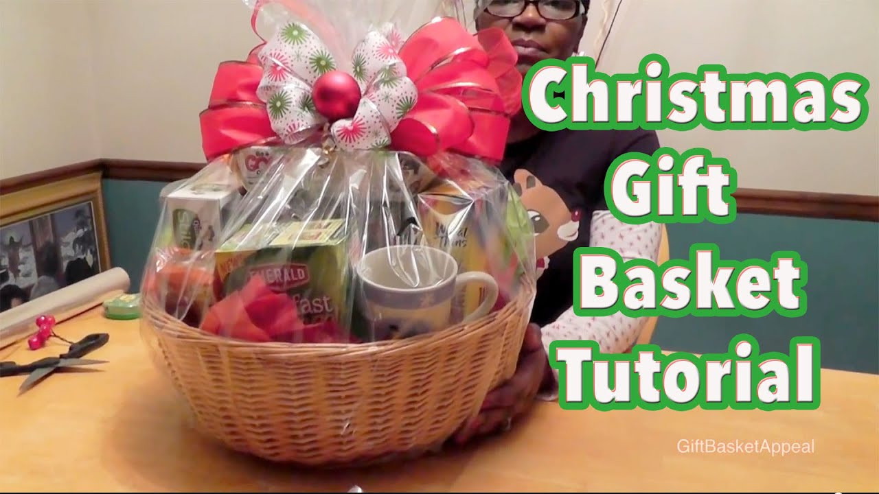 Holiday Gift Basket Ideas Diy
 DIY Gift Basket Tutorial Christmas Gift Basket