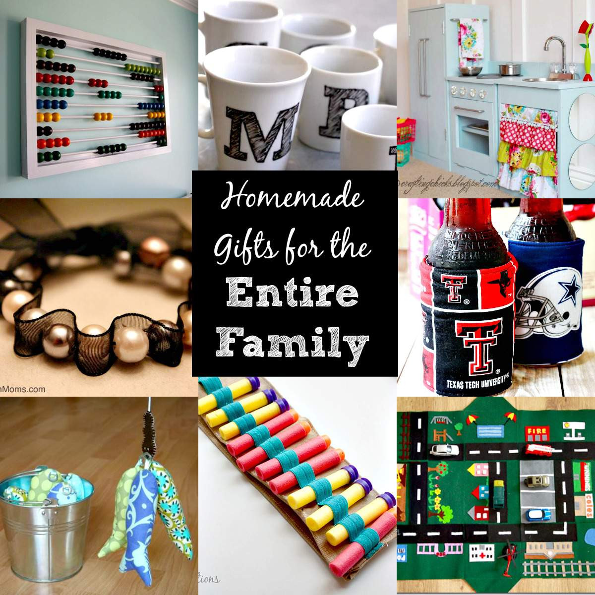 Holiday Gift Ideas Family
 DIY Christmas Gift Ideas for the Entire Family – over 30