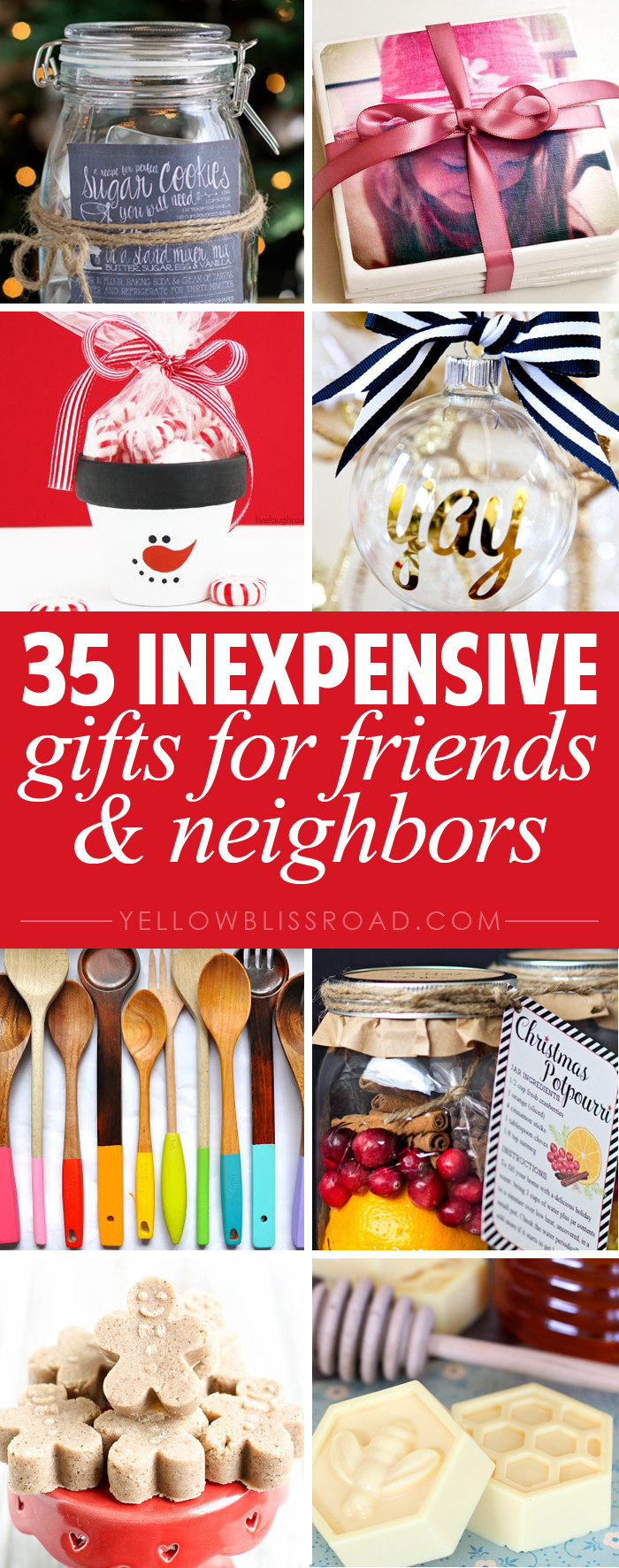 Holiday Gift Ideas For Friends
 35 Gift Ideas for Neighbors and Friends Yellow Bliss Road
