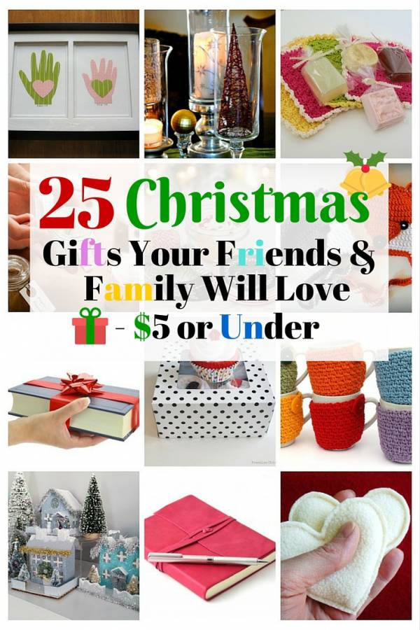Holiday Gift Ideas For Friends
 25 Christmas Gifts Your Friends and Family Will Love $5