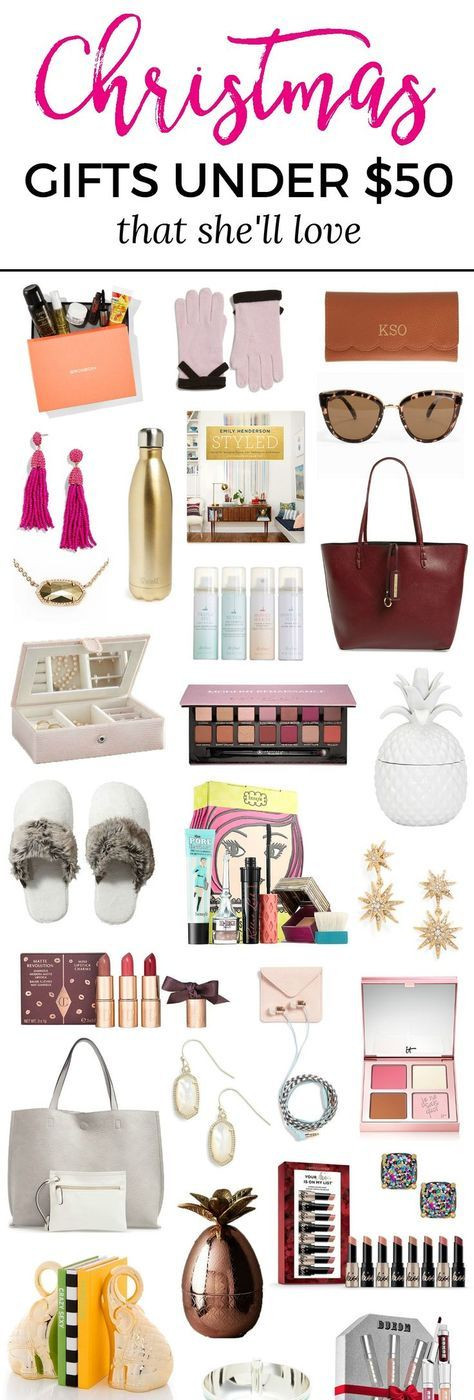 Holiday Gift Ideas For Woman
 The Best Christmas Gift Ideas for Women Under $50