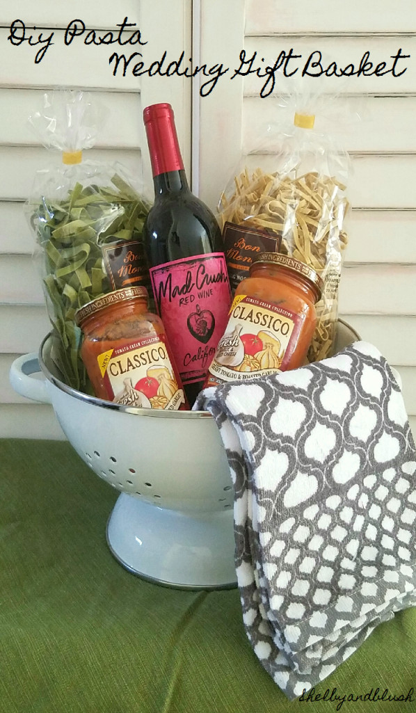 Holiday Party Raffle Ideas
 Easy DIY Pasta Gift Basket Wedding Gift ♥