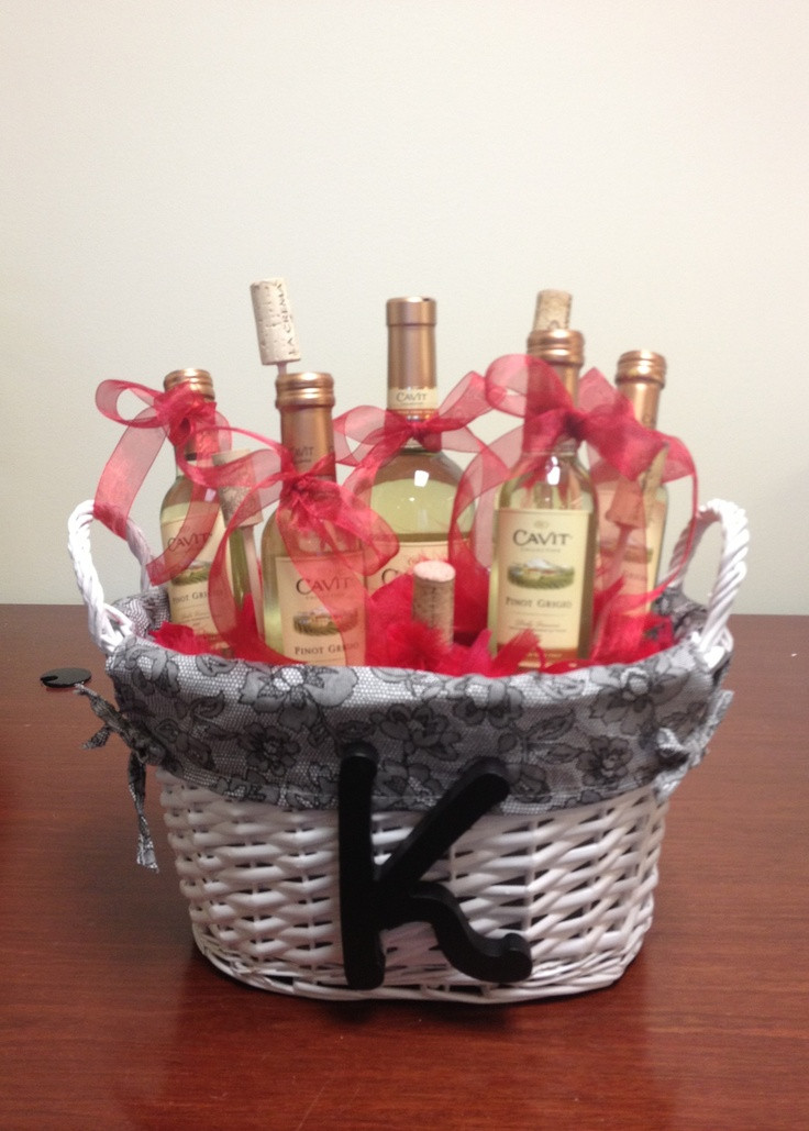 Homemade Wine Gift Basket Ideas
 30 best ideas about Wine Gift Baskets on Pinterest