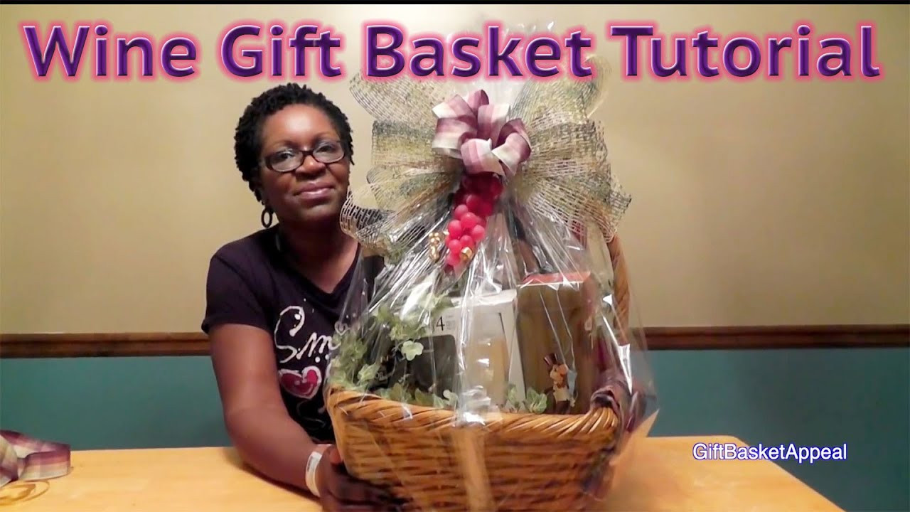 Homemade Wine Gift Basket Ideas
 How to Make a Wine Gift Basket
