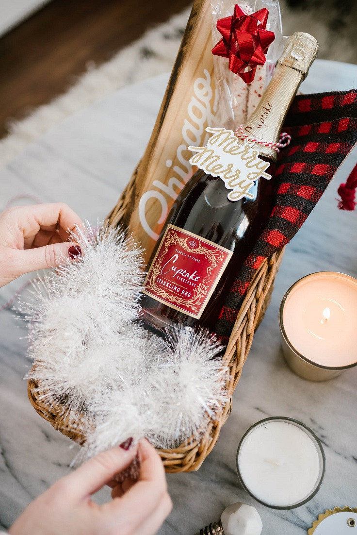 Homemade Wine Gift Basket Ideas
 Top 10 DIY Gift Basket Ideas for Christmas Top Inspired
