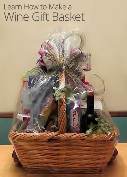 Homemade Wine Gift Basket Ideas
 Learn how to make a t basket that brings wine country