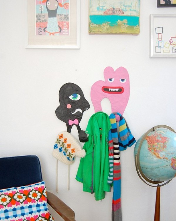 Hooks For Kids Room
 20 Interesting Kids’ Wall Hooks To Put Kids’ Rooms In