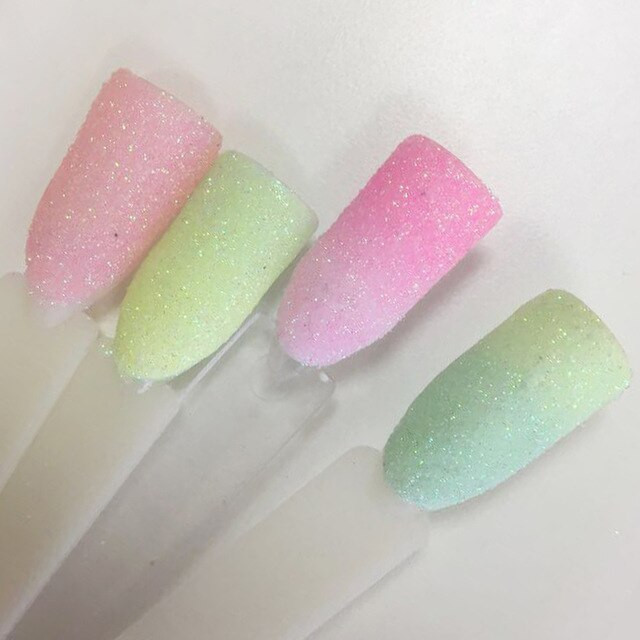 How To Apply Glitter Dust To Nails
 6pcs Sugar Nail Glitter Set Nail Art Glitter Powder Dust