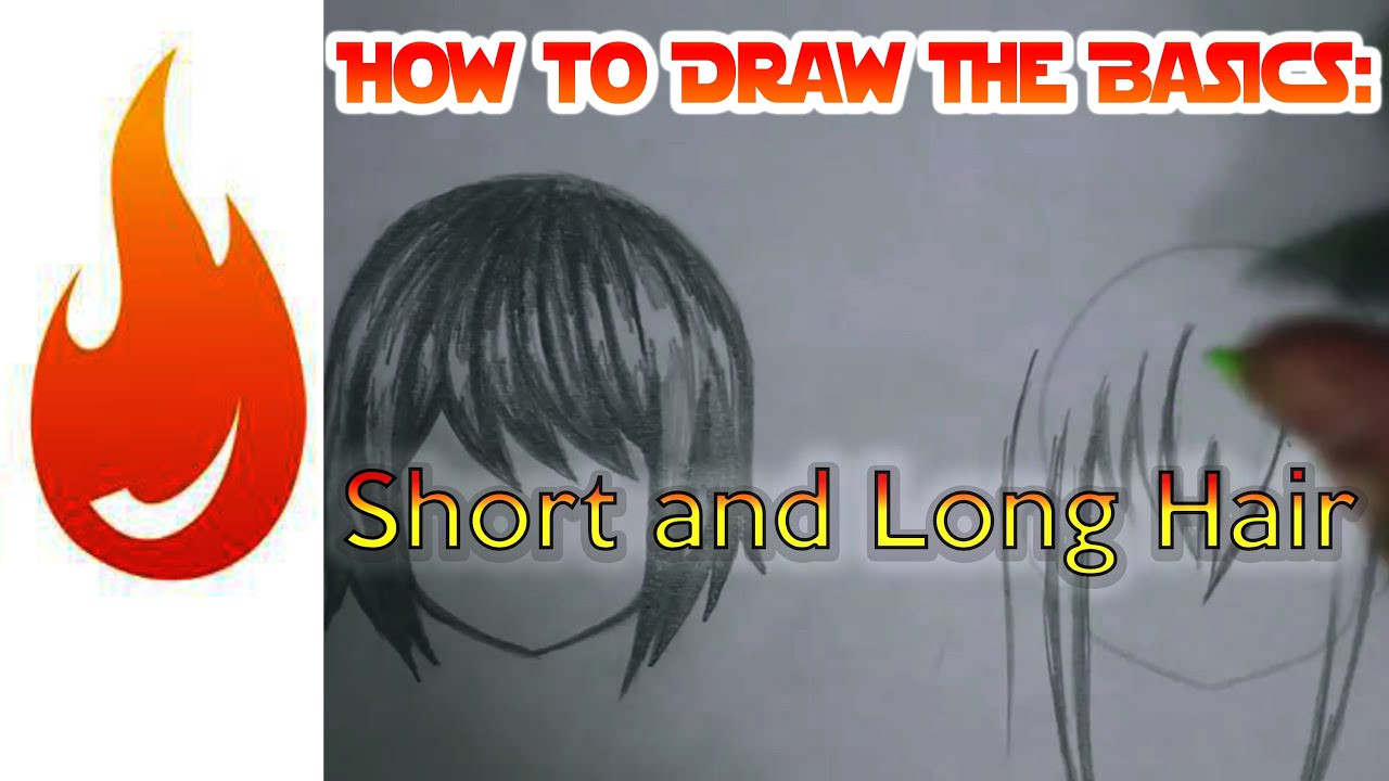 How To Draw Hairstyles Easy
 How to Draw Simple Short and Long Hair ★ Tutorial ★